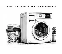 Servis Gorenje veš mašina Novi Sad — ilustracija servisa veš mašine u Novom Sadu