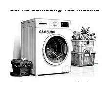 Servis Samsung veš mašina Novi Sad — ilustracija servisa veš mašine u Novom Sadu